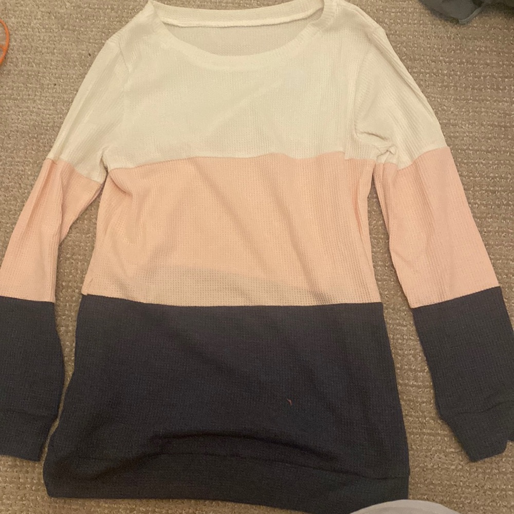 Multicolor long sleeve shirt